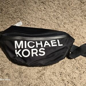 Michael Kors Black Belt Bag